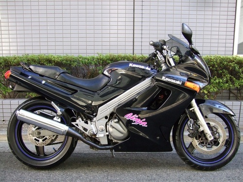 ZZ-R250 ミラー 左 黒 6375 カワサキ 純正 中古 バイク 部品 修復素材やペイント素材に ノーマルミラー 車検 Genuine  非常に高い品質 - サスペンション